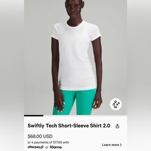 Lululemon swiftly tech